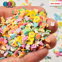 Follow The White Rabbit Mix Fake Sprinkles Faux Peeps Carrots Kawaii Confetti Funfetti Sprinkle