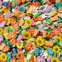 Follow The White Rabbit Mix Fake Sprinkles Faux Peeps Carrots Kawaii Confetti Funfetti 20 Grams