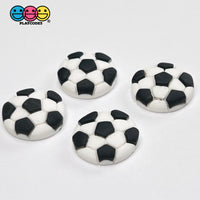 Football Basketball Soccer Ball Flatback Charms Cabochons Sports Decoden Plastic Resin 10 Pcs Soccer