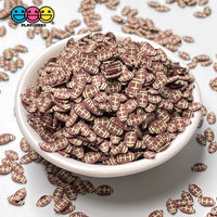 Football Sports Ball Theme Fimo Slices Fake Clay Sprinkles Decoden Jimmies Sprinkle