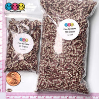 Football Sports Ball Theme Fimo Slices Fake Clay Sprinkles Decoden Jimmies Sprinkle