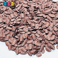 Football Sports Ball Theme Fimo Slices Fake Clay Sprinkles Decoden Jimmies Sprinkle
