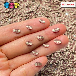 Football Sports Ball Theme Fimo Slices Fake Clay Sprinkles Decoden Jimmies Sprinkle