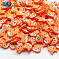 10Mm Fox Animal Orange Fake Clay Sprinkles Decoden Fimo Jimmies Sprinkle