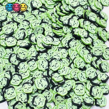 Frankenstein’s Monster 5mm 10mm Green Fimo Fake Sprinkles Halloween Young Frankenstein Sprinkle