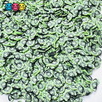 Frankenstein’s Monster 5mm 10mm Green Fimo Fake Sprinkles Halloween Young Frankenstein Sprinkle