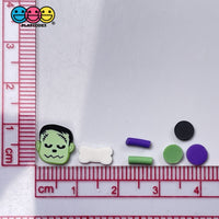 Frankensteins Monster Bone Chills Fimo Mix Fake Clay Sprinkles Halloween Funfetti Sprinkle
