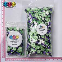 Frankensteins Monster Bone Chills Fimo Mix Fake Clay Sprinkles Halloween Funfetti Sprinkle