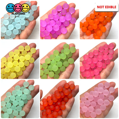 8mm Frosted Bubble Beads 9 colors Slime Supply Cabochons Decoden 125g Charm PLAYCODE3 LLC Charm