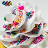Fruit Cereal Crumbs Cookie Crumbles Faux Food Polymer Clay Pieces Fake Bake Topper Playcode3 Llc