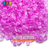 Fuchsia Pink Silica Acrylic Sand 100 Grams Slime Filler Fake Lava Rock Candy Sprinkle