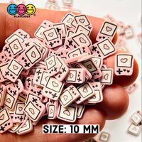 Game Console Fimo With Pink Heart Slices Faux Sprinkle Valentines Day Fake Funfetti Sprinkles 5/10