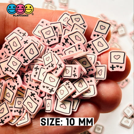 Game Console Fimo With Pink Heart Slices Faux Sprinkle Valentines Day Fake Funfetti Sprinkles 5/10