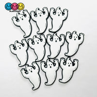 Shoe Charms WITHOUT Buckle Botton Bendable Ghost Holiday Halloween Flatback Cabochons Slime Supply Fake Backe Decoden