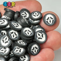 Ghost Mask Spooky Fimo Slices Fake Sprinkles Halloween Decoden Funfetti 10 Mm Playcode3 Llc Sprinkle