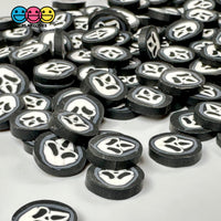 Ghost Mask Spooky Fimo Slices Fake Sprinkles Halloween Decoden Funfetti 10 Mm Playcode3 Llc Sprinkle