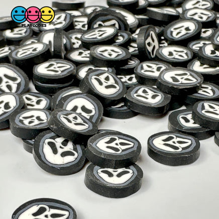 Ghost Mask Spooky Fimo Slices Fake Sprinkles Halloween Decoden Funfetti 10 Mm Playcode3 Llc Sprinkle