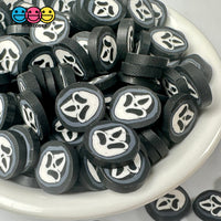 Ghost Mask Spooky Fimo Slices Fake Sprinkles Halloween Decoden Funfetti 10 Mm Playcode3 Llc Sprinkle