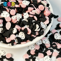 Ghost Pink Black Bat Halloween Mix Fimo Fake Polymer Clay Sprinkles Jimmies Funfetti Playcode3 Llc