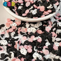 Ghost Pink Black Bat Halloween Mix Fimo Fake Polymer Clay Sprinkles Jimmies Funfetti Playcode3 Llc