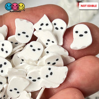 Ghost White Sheet Spooky 10Mm Fimo Slices Fake Sprinkles Halloween Decoden Funfetti Sprinkle