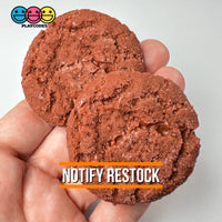 Ginger Molasses Cookies Fake Flatback Cookie Not A Toy Realistic Imitation Life Like Bendable Pvc