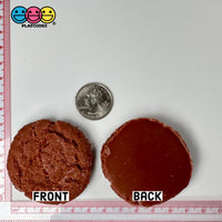 Ginger Molasses Cookies Fake Flatback Cookie Not A Toy Realistic Imitation Life Like Bendable Pvc