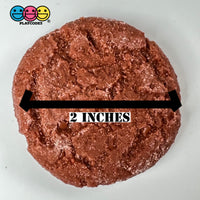 Ginger Molasses Cookies Fake Flatback Cookie Not A Toy Realistic Imitation Life Like Bendable Pvc