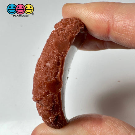 Ginger Molasses Cookies Fake Flatback Cookie Not A Toy Realistic Imitation Life Like Bendable Pvc