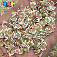Gingerbread House Fimo Slices Fake Clay Sprinkles Christmas Sprinkle