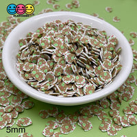 Gingerbread House Fimo Slices Fake Clay Sprinkles Christmas Sprinkle