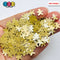 Gingerbread Man Glitter Gold Fake Sprinkles Golden Shinny Iridescent Nail Art Decoden 8Mm