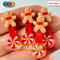 Gingerbread Man Peppermint Spoon Christmas Holiday Flatback Cabochons Decoden Charm 10 Pcs Playcode3
