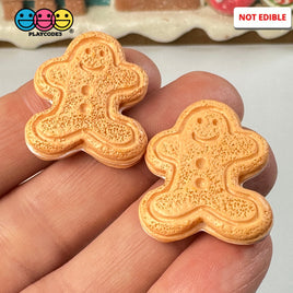 Gingerbread Man With Cream Filling Cookie Charm Christmas Cookies Cabochons 10 Pcs Playcode3 Llc