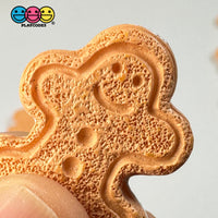 Gingerbread Man With Cream Filling Cookie Charm Christmas Cookies Cabochons 10 Pcs Playcode3 Llc