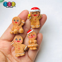 3D Gingerbread Man Women Christmas Holiday Figure Cabochons Decoden Charm 4 pcs PLAYCODE3 LLC (Copy) mixes 4pcs 1pc