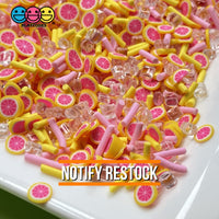 Grapefruit Spritzer Squeeze Mix Clay Sprinkles Decoden 20 Grams Sprinkle