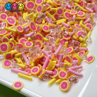 Grapefruit Spritzer Squeeze Mix Clay Sprinkles Decoden 20 Grams Sprinkle
