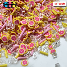 Grapefruit Spritzer Squeeze Mix Clay Sprinkles Decoden Sprinkle