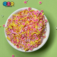 Grapefruit Spritzer Squeeze Mix Clay Sprinkles Decoden Sprinkle