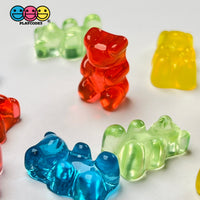 Fake Gummy Bear Flatback Charms Kawaii Cabochons 18Pcs Food Playcode3 Llc Charm