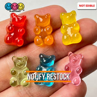 Fake Gummy Bear Flatback Charms Kawaii Cabochons 18Pcs Food Playcode3 Llc Charm