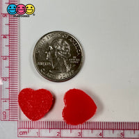 (Update In Progress) Gummy Sugar Coated Heart Shaped Fake Candy Flatback Valentine Charms 15 Pcs 5