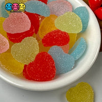 (Update In Progress) Gummy Sugar Coated Heart Shaped Fake Candy Flatback Valentine Charms 15 Pcs 5