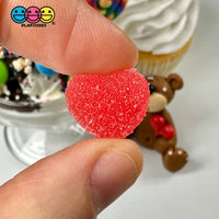 (Update In Progress) Gummy Sugar Coated Heart Shaped Fake Candy Flatback Valentine Charms 15 Pcs 5