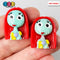 Halloween Character Charm Sally Flat Back Cabochons Decoden Fake Bake 10 Pcs