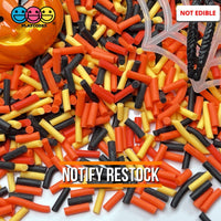 Polymer Clay Fake Sprinkles Halloween Fall Harvest Holiday Decoden Sprinkle