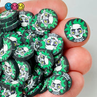 Halloween Green Monster 80S Comedy Movie Character Fake Clay Sprinkles Decoden Fimo Jimmies