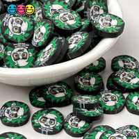 Halloween Green Monster 80S Comedy Movie Character Fake Clay Sprinkles Decoden Fimo Jimmies