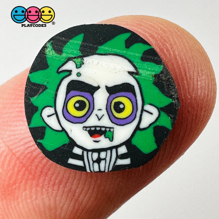 Halloween Green Monster 80S Comedy Movie Character Fake Clay Sprinkles Decoden Fimo Jimmies